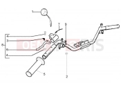 PIAGGIO Handlebars component parts
