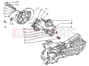 PIAGGIO Rear wheel shaft