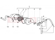 PIAGGIO Secondary air box
