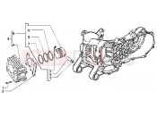 PIAGGIO Cylinder-piston-wrist pin, assy