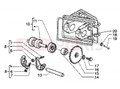 PIAGGIO Lever-camshaft