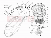 PIAGGIO Liberty 50 4T Rear luggage rack