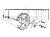 PIAGGIO FRONT WHEEL