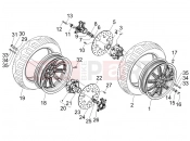 PIAGGIO MP3 125 Front wheel