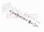 PIAGGIO MP3 125 YOUrban ERL Driven pulley