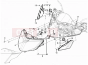 PIAGGIO MP3 125 YOUrban ERL első lámpa - irányjelző