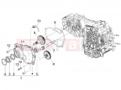 PIAGGIO MP3 250 ie LT kihajtás tengely