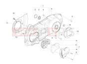 PIAGGIO MP3 250 ie MIC (USA) Crankcase cover - Crankcase cooling