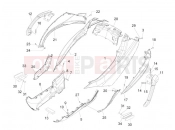 PIAGGIO MP3 250 ie MIC (USA) Side cover - Spoiler
