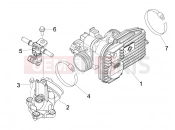 PIAGGIO MP3 250 ie MIC (USA) Throttle body - Injector - Induction joint