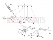 PIAGGIO MP3 300 4T 4V ie ERL Hibrid Handlebars - Master cil.