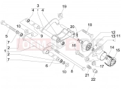 PIAGGIO MP3 300 4T 4V ie ERL Hibrid felfüggesztés
