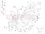 PIAGGIO MP3 300 ie LT Business - Sport Main cable harness