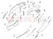 PIAGGIO MP3 300 ie LT Business - Sport Side cover - Spoiler