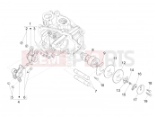 PIAGGIO MP3 300 ie LT Business - Sport Rocking levers support unit