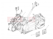 PIAGGIO MP3 300 ie LT Touring Engine, assembly