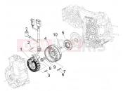 PIAGGIO MP3 300 ie MIC gyújtás alaplap