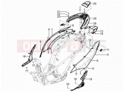 PIAGGIO MP3 300 YOUrban ERL oldal burkolat - idomzat