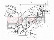 PIAGGIO MP3 300 YOUrban LT RL - Sport Helmet huosing - Undersaddle