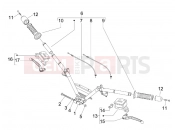 PIAGGIO MP3 400 ie LT & LT Sport Handlebars - Master cil.