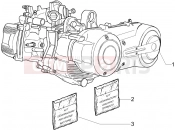 PIAGGIO MP3 400 ie Engine, assembly