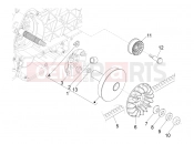 PIAGGIO MP3 400 RL Touring Driving pulley