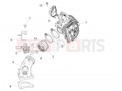 PIAGGIO MP3 500 LT Business Throttle body - Injector - Induction joint