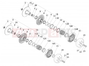 PIAGGIO MP3 500 LT Sport Driven pulley