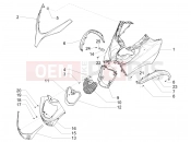 PIAGGIO MP3 500 LT Sport Front shield