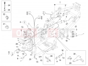 PIAGGIO MP3 500 LT Sport Main cable harness