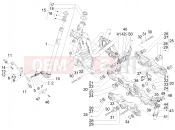 PIAGGIO MP3 500 LT Sport - Business Fork/steering tube - Steering bearing unit