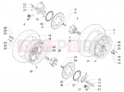 PIAGGIO MP3 500 LT Sport - Business Front wheel