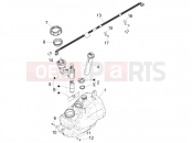 PIAGGIO MP3 500 MAXI Sport Business ABS Benzin tank