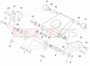 PIAGGIO MP3 500 MAXI Sport Business ABS Swinging arm