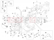 PIAGGIO MP3 500 MAXI Sport Business ABS Main cable harness