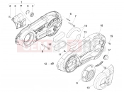 PIAGGIO MP3 500 Sport Business ABS (USA) Crankcase cover - Crankcase cooling