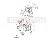 YAMAHA Skyliner 125 YP 125 YP125E SKYLINER 125 (5D82) 2007 CULASSE