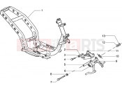 PIAGGIO NRG chassis-central stand