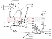 PIAGGIO NRG front brake cylinder-brake caliper