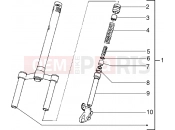 PIAGGIO NRG front fork