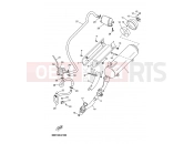 YAMAHA Skyliner 125 YP 125 YP125E SKYLINER 125 (5D82) 2007 ECHAPPEMENT