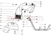 PIAGGIO NRG installation de refroidissement