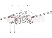 PIAGGIO NRG swinging arm