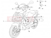 PIAGGIO NRG Power DD kábelezés