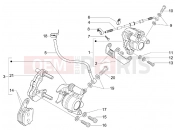 PIAGGIO NRG Power DD Brakes pipes - Calipers