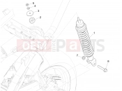 PIAGGIO NRG Power DD hátsó teleszkóp - lengéscsillapító