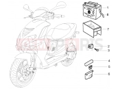 PIAGGIO Battery - relays