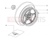 PIAGGIO Rear wheel