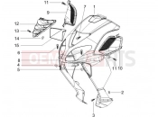 PIAGGIO NRG Power DT Front shield