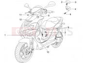 PIAGGIO NRG Power DT kábelezés